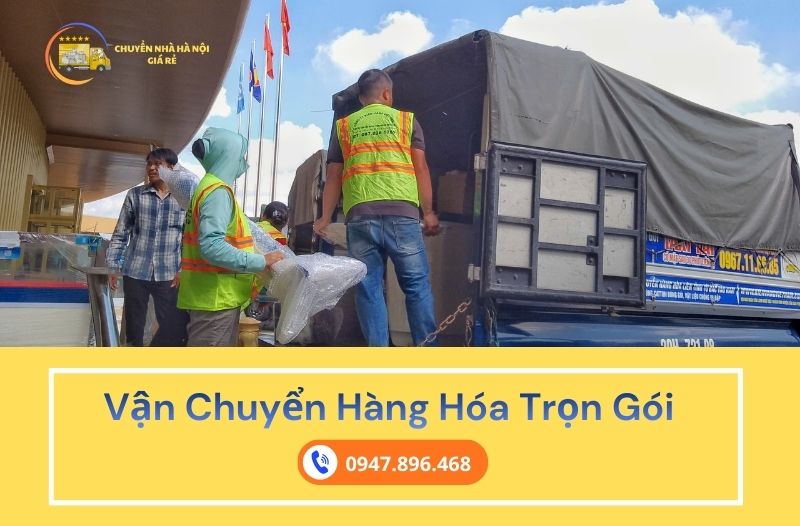 Vận chuyển hàng hóa trọn gói - Sắp xếp đồ đạc lên xe tải chuyên dụng