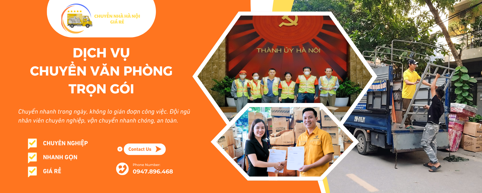 Dịch vụ chuyển văn phòng trọn gói