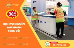 Dịch vụ chuyển văn phòng trọn gói Hà Nội