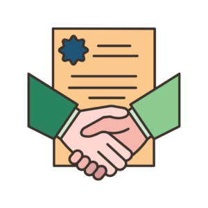 icon hợp đồng hóa đơn đầy đủ của dịch vụ chuyển văn phòng trọn gói