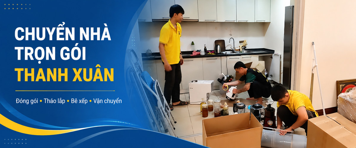 Chuyển nhà trọn gói Thanh Xuân - đóng gói đồ đạc trước khi vận chuyển