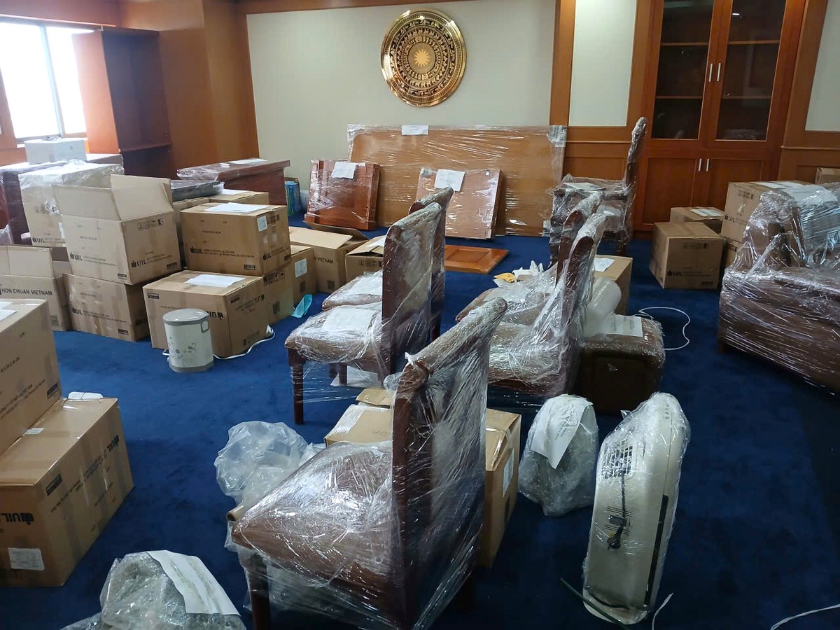 Đồ đạc được đóng gói trong Dịch Vụ Chuyển Nhà Trọn Gói Hà Đông, Hà Nội