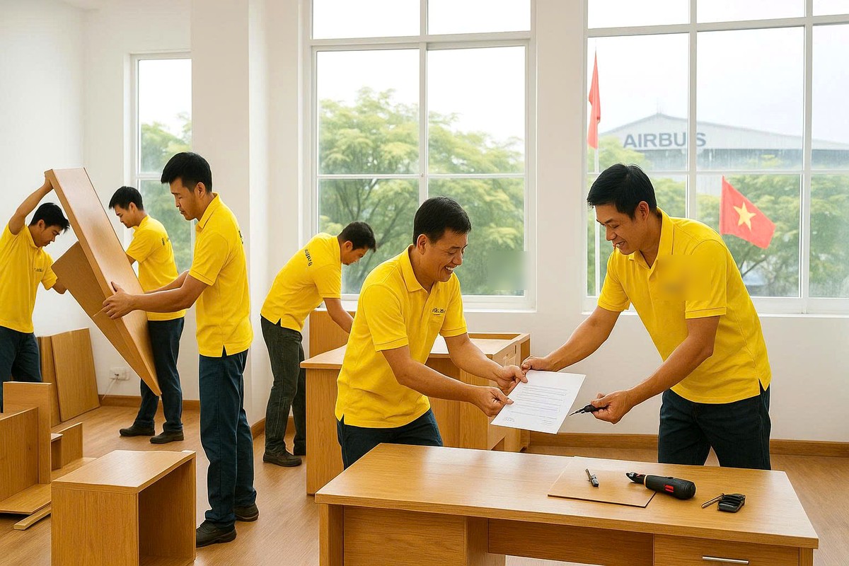 Tháo lắp nội thất trong Dịch Vụ Chuyển Nhà Trọn Gói Hà Đông, Hà Nội